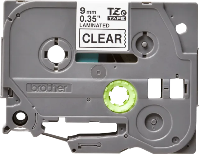 POT  TRAKA TZE121 9mm crno na prozirno