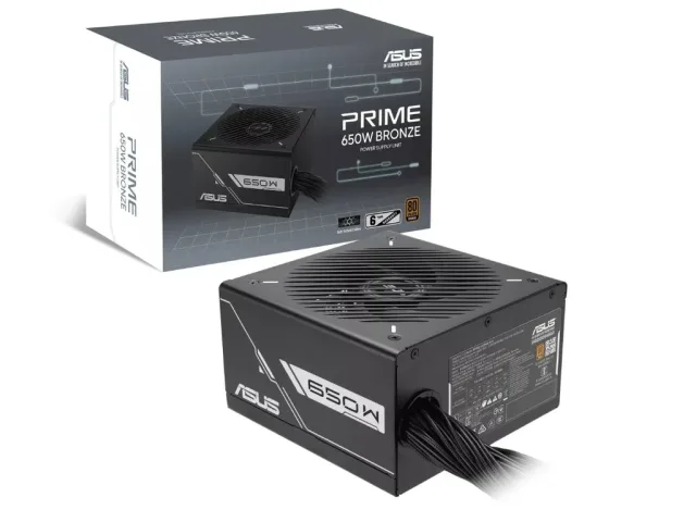 ASUS PRIME-650B-BLACK 650W bronze, 80+
