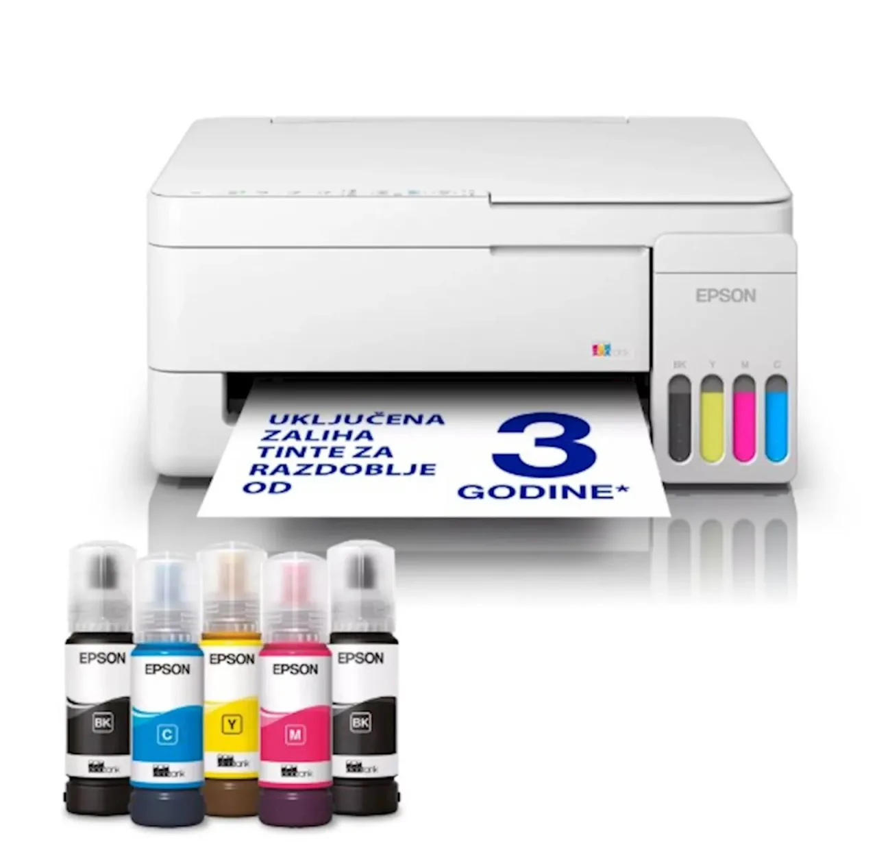 Printer Epson INK EcoTank L3356 wifi NOVI MODEL
