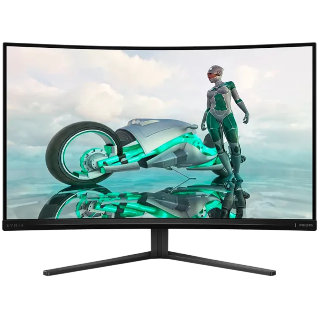 PHILIPS Monitor Evnia 3000 32M2C3500L 32'' (31.5 viewable) Curved, 2560x1440 (QHD), VA, 180Hz, 1ms (GtG), FreeSync, G-SYNC compatible, HDR10, 2xHDMI, 1xDP