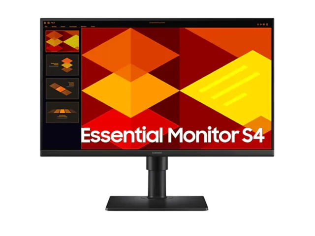 Samsung 24'' FHD Posl Mon S40GIPS, 100Hz, 5ms, 250cd, 2xHDMIDP, 2xUSB, VESA 100x100, HAS, Pivot, Til