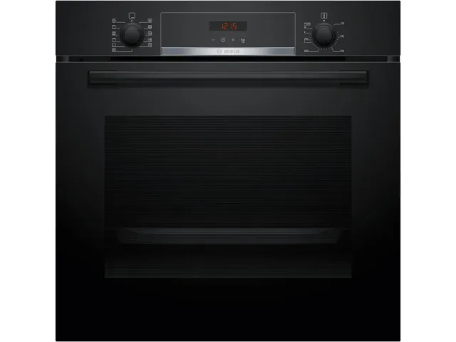 BOSCH pećnica  Serie 4| CRNA, A+, PIROLIZA, AutoPilot 10, 71 L, 7 programa