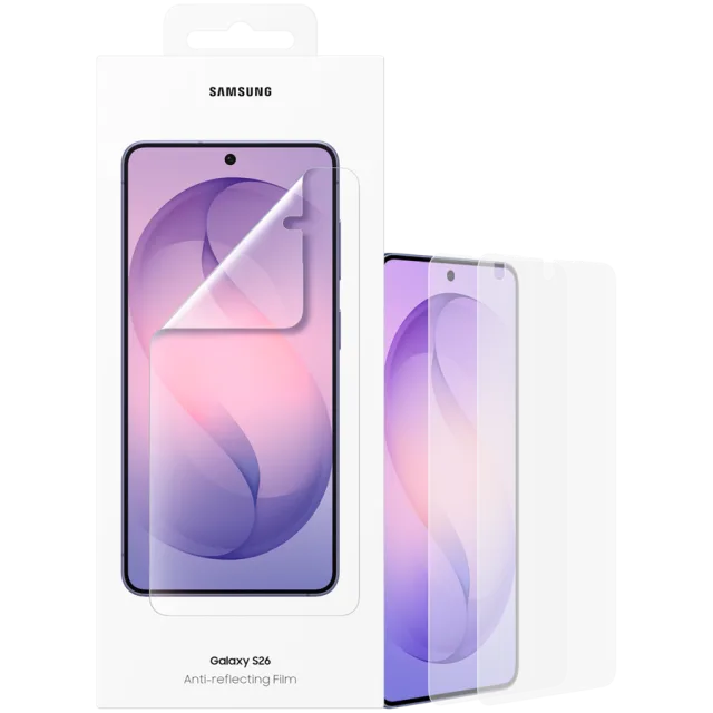 Samsung Galaxy S26 Anti-reflecting Screen Protector Transparent