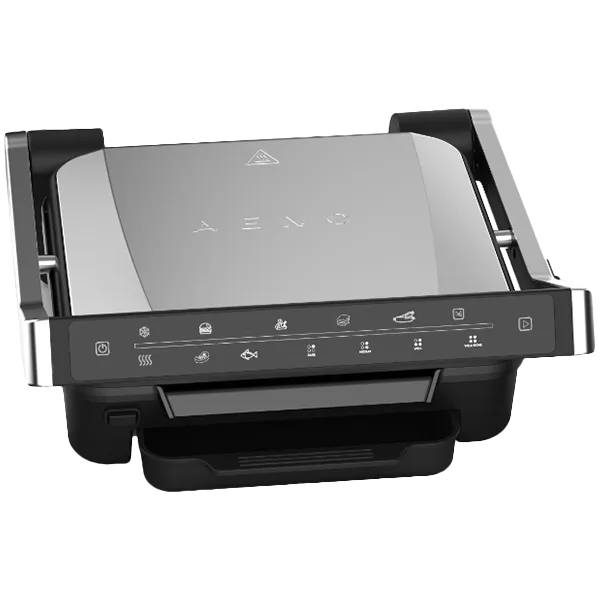 AENO Electric Grill EG3: 2000W, 7 automatic programs +Manual mode, 4 Degrees of Roast, Color indication,  Removable plates Plate size 292*230mm