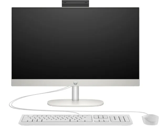 HP ProOne 240 G10 i3N300 8GB/523,8" NT,i3 n300,8GB,512Gb,FreDOS, Wlan,webcam,bijeli