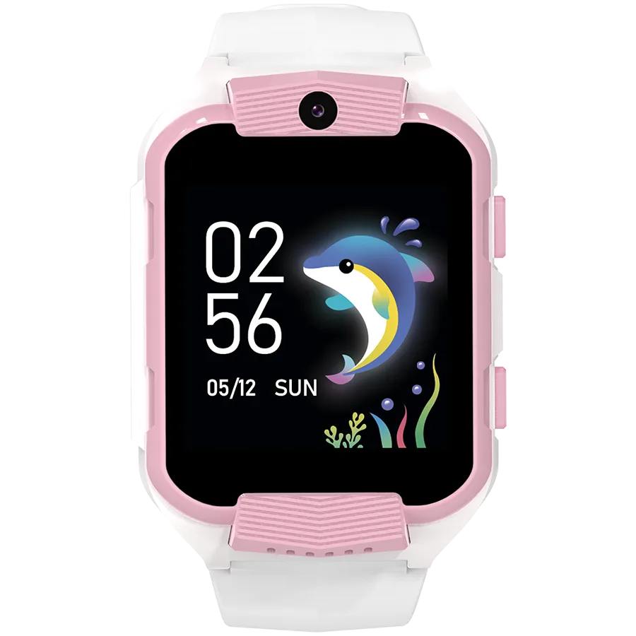 CANYON kids watch Cindy KW-41 4G Camera Music White Pink