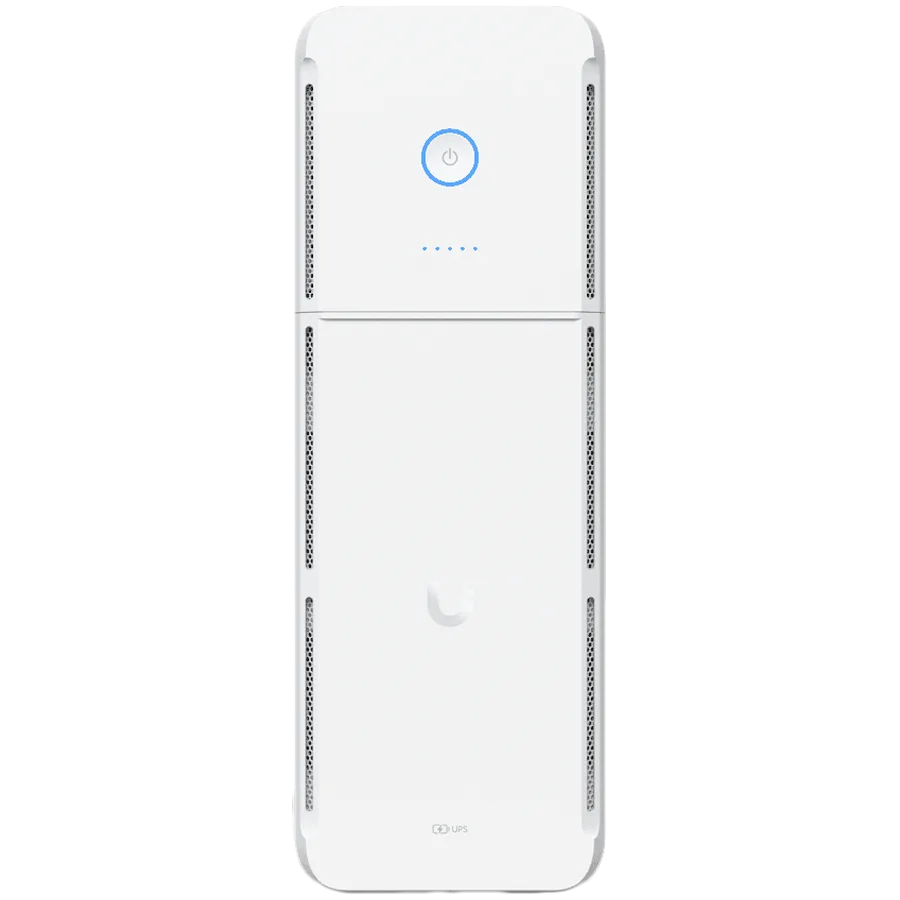Ubiquiti UPS-Tower-EU UniFi managed 1kVA uninterruptible power supply with 5 surge-only outlets and 5 software-resettable surge and backup devices