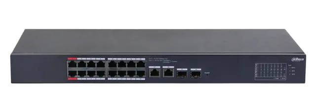 Dahua switch PoE 18-portni upravljivi megabitni CS4218-16ET-240