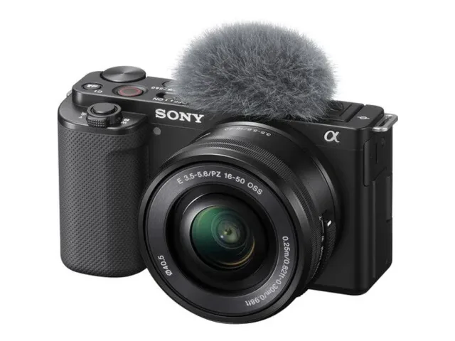Sony Vlog-Camera ZV-E10 BODY+ objektiv E PZ 16-50 mm F3.5-5.6 OSS II