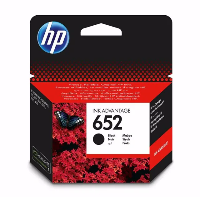 POT INK HP F6V25AE No652 BK