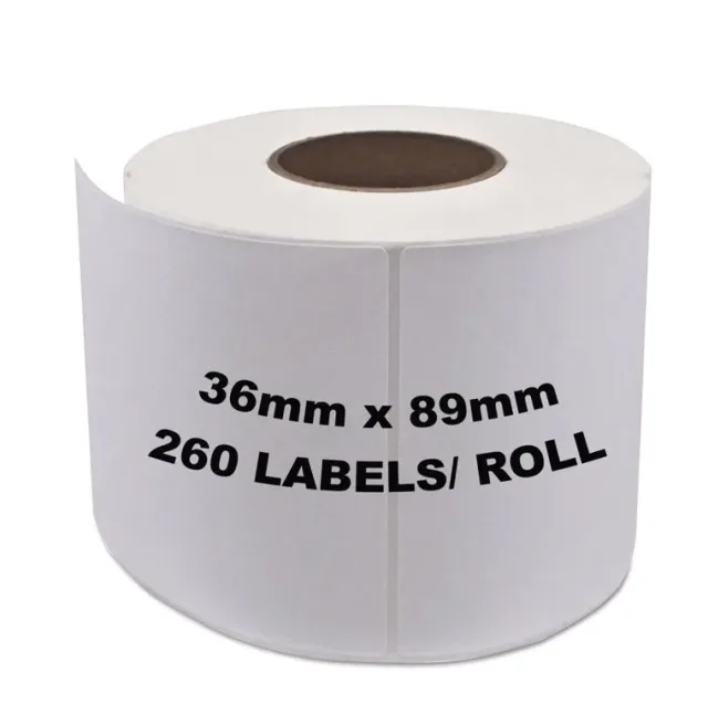 POT NALJ A99012  36mm x 89mm x 260 labels