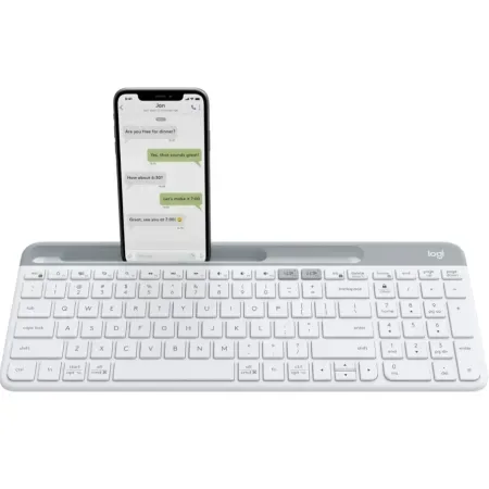 Logitech Tastatura Slim Bluetooth K580 White