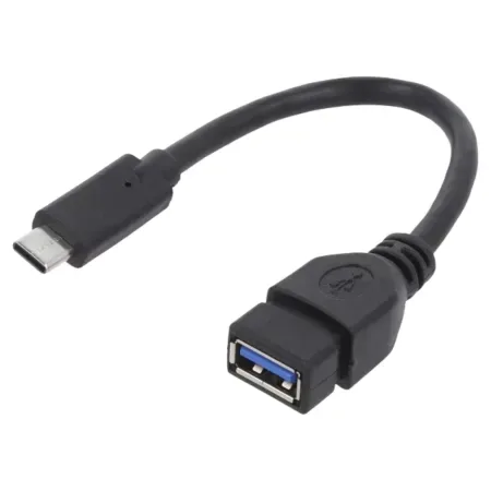 Lanberg Type-C to USB M/F 0.15m AD-OTG-UC-01
