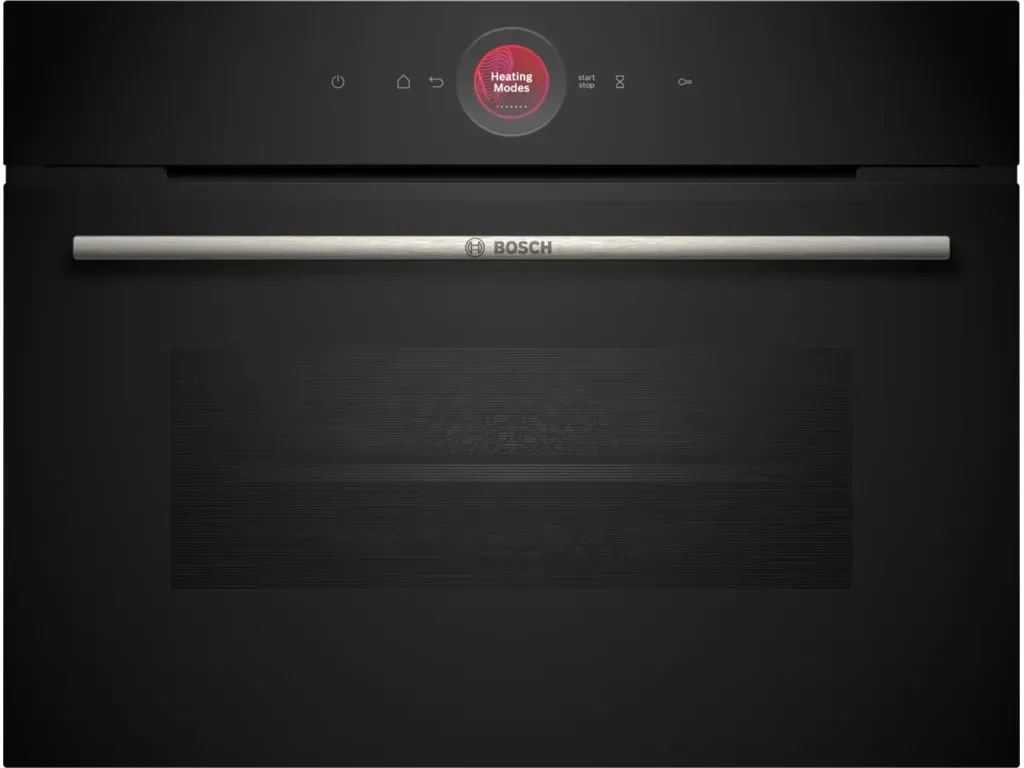 BOSCH Kompaktna pećnica CRNASerie 8|,PIROLIZA,AirFry,A+,47L, Assitant  glasovnim naredbama