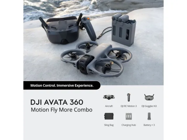 DJI Avata 360 Motion Fly More Combo (DJI Goggles N3)