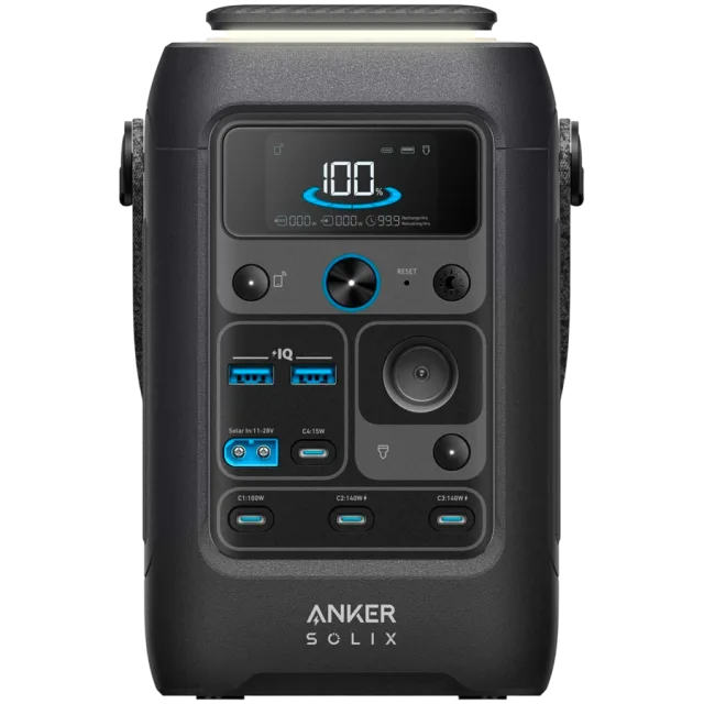 Anker SOLIX C300X DC plus PS60 Portable Solar Panel