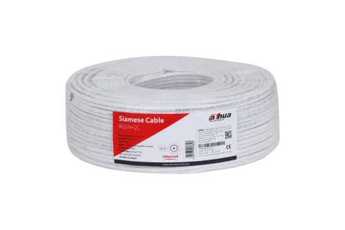Dahua kabl 100m RG59 coaxial sa napojnim PFM941I-RG59N/21-100-white