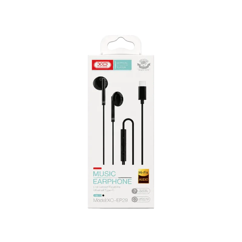 Slusalice XO EP29 Type-C Black