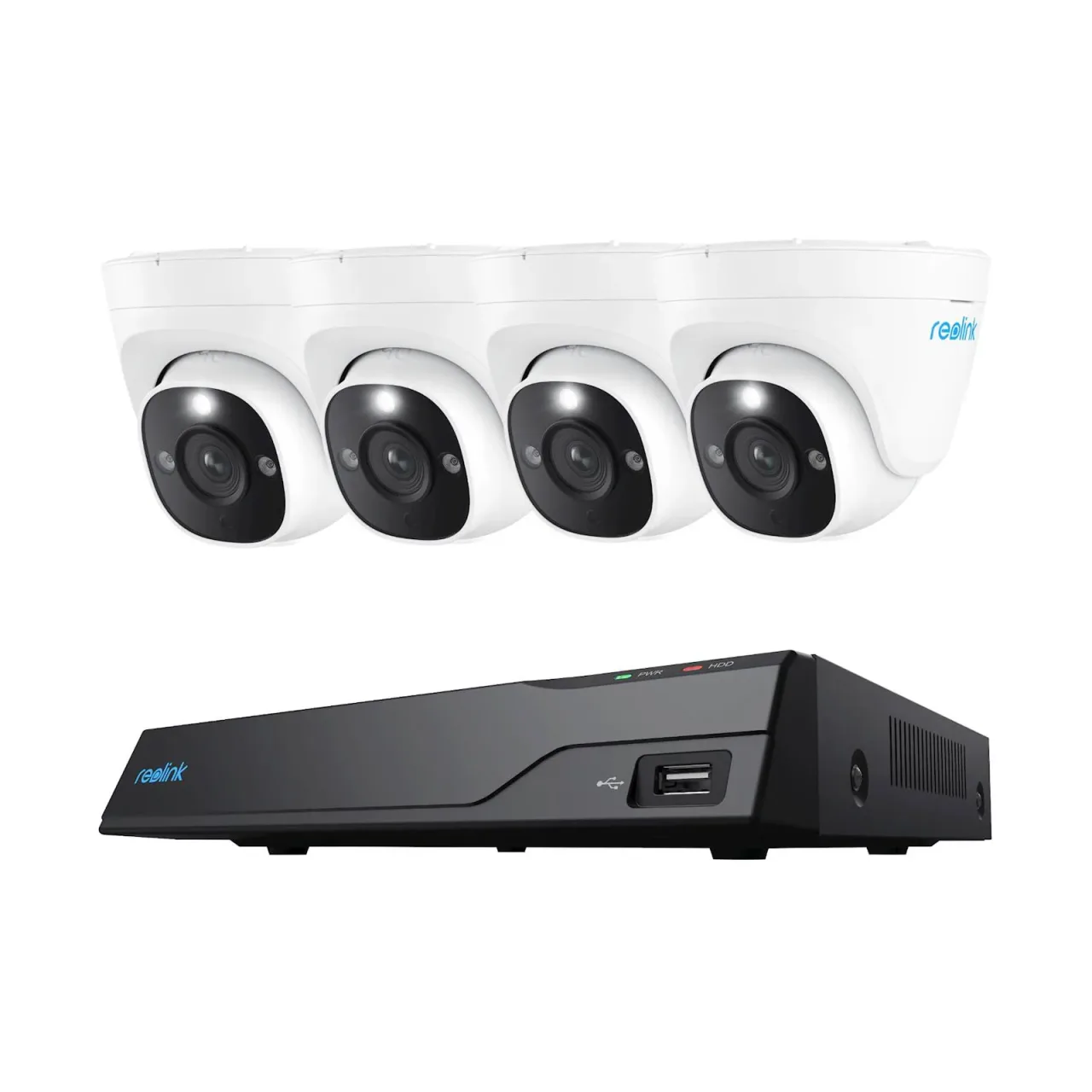 Reolink NVR snimač NVS8-8MD4 4K 8 kanalni NVR. 2TB HDD, 4x kamera POE 8 MP