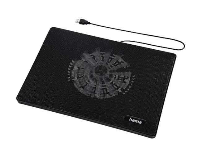 Cooler za laptop HAMA "Slim", crni