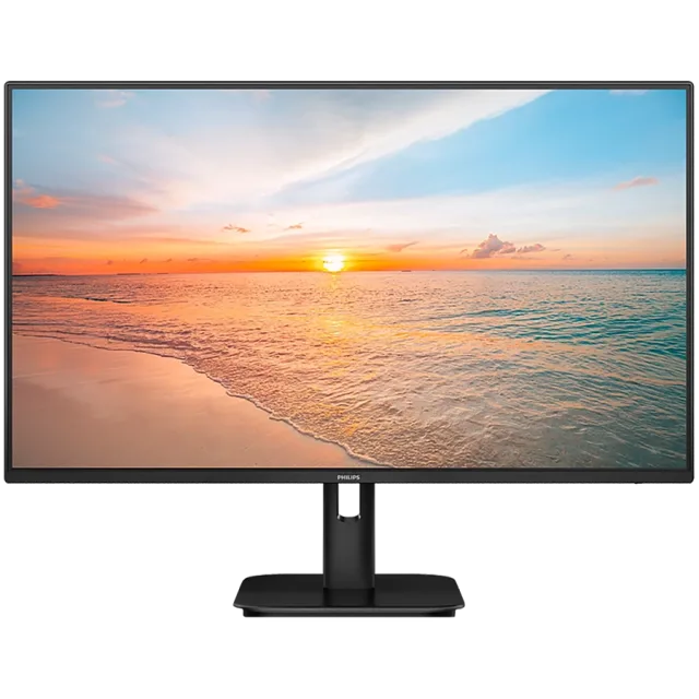 PHILIPS Monitor 24E1N1100A 23.8", 1920x1080 (FHD), IPS, 100Hz, 4ms (1ms MPRT), Adaptive Sync, 250 cd/m2, 1300:1, VGA (D-Sub), HDMI, Speakers, Tilt, Black