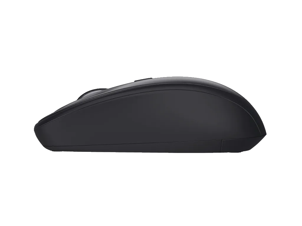 Trust Yvi+ Silent wireless miš,crni, sa tihim tipkama, 800-1600 dpi, optički, 4 tipke