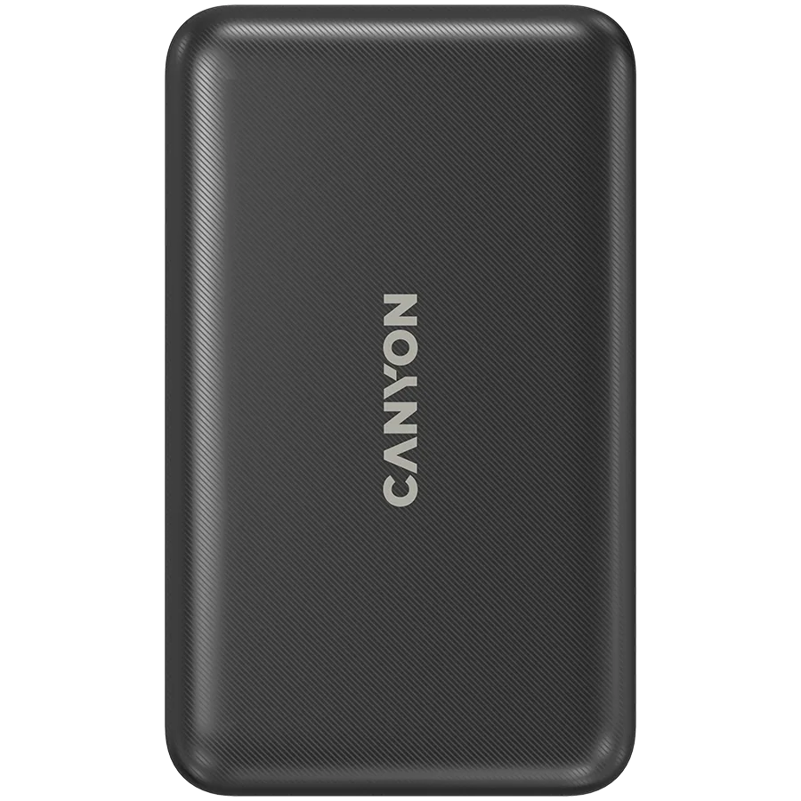 CANYON power bank PB-1001 10000 mAh PD 18W QC 3.0 Wireless 10W Black
