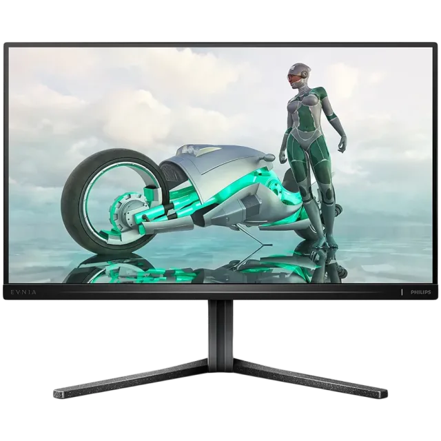 PHILIPS Monitor Evnia 3000 25M2N3200W 25'' (24.5'' viewable), Fast VA, 1920x1080 (Full HD), 240Hz, 1ms (GTG), 300cd/m2, 3000:1, Adaptive Sync, 2xHDMI, 1xDisplayPort, Full Ergo