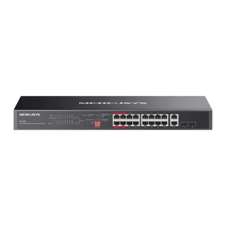 Mercusys MS120GP Rackmount Switch 20x10/100/1000 with 16-Port PoE+