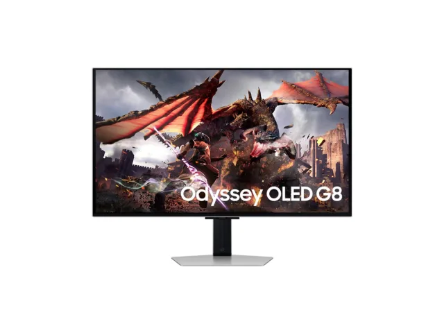 Samsung 32" Odyssey G8 6K/3K165/330Hz,Fast IPS, 1ms, 400cd2xHDMI, DP, USB 3.2, HAS, Tilt, Pivot