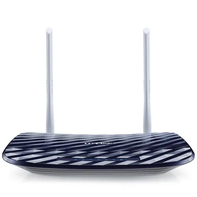 Router TP-Link Archer C20 AC750 Dual Band Wireless Router, Mediatek, 433Mbps at 5GHz + 300Mbps at 2.4GHz, 802.11ac/a/b/g/n,1 x 10/100M WAN + 4 x 10/100M LAN, Wireless On/Off, 1 USB 2.0 port, 2 fixed a