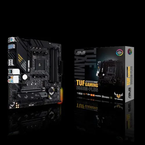 ASUS MB TUF GAMING B550M-PLUSAMD B550;AM4;4xDDR4HDMI,DP;2xM.2;RAID;micro ATX