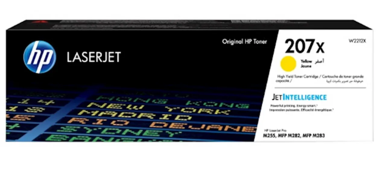Toner HP 207X Yellow za 2450 strana
