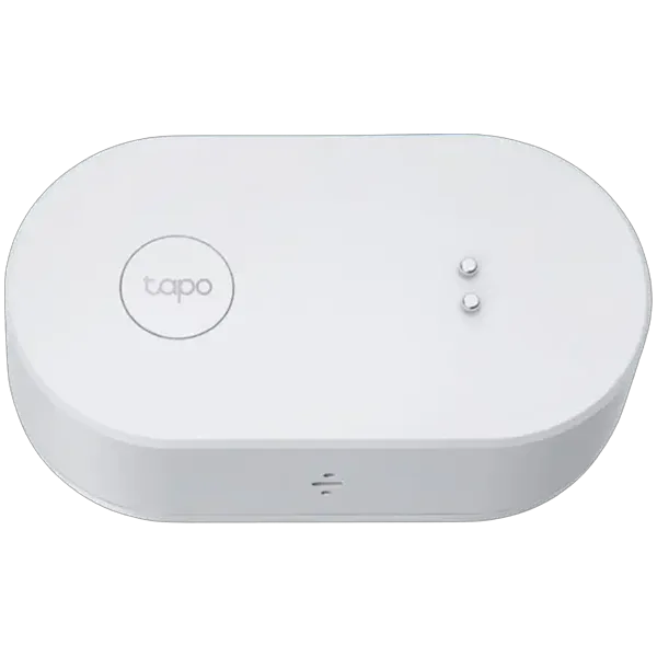 TP-Link Tapo T300 Smart Water Leak Sensor, 868 MHz, 2 x AAA Battery, Tapo Hub Required, Dripping and Leaking Detection, 90dB Alarm Audio, Mute and Volume Control, Weatherproof (IP67), Smart Action, Ta