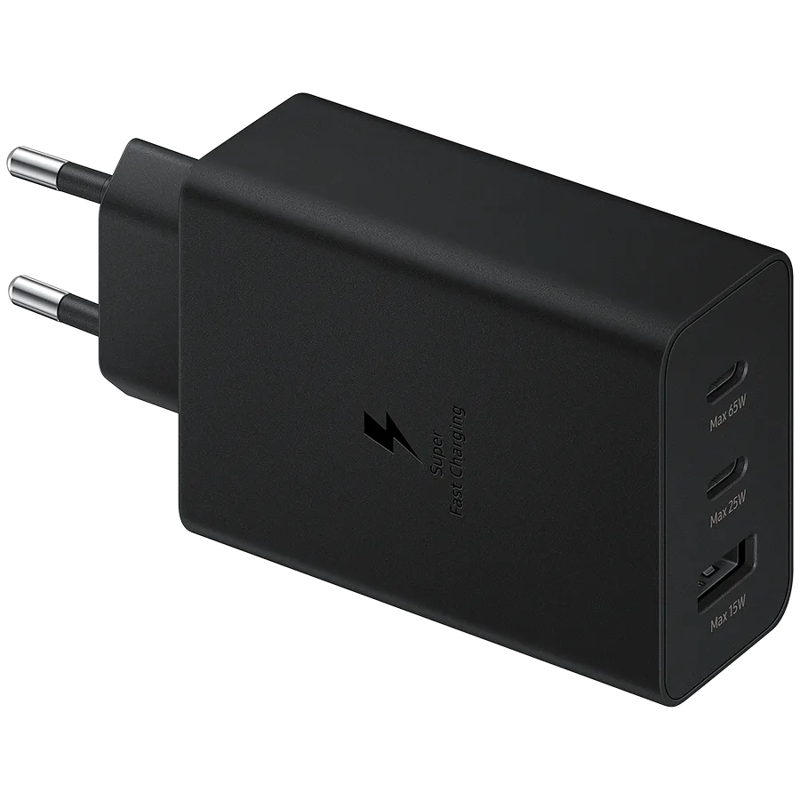Samsung 65W Fast Charging Wall Charger Black (cable not included)