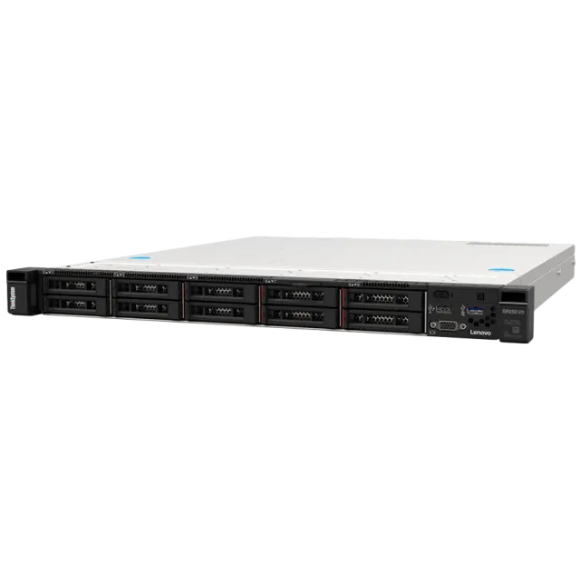 Lenovo ThinkSystem SR250 v3,4x3.5 Base ,Intel Xeon 6353P (8C 65W 2.7GHz),1x16Gb TruDDR5 5600MHz(1Rx8),ECC UDIMM,SW RAID,800W Titanium,3yr Warranty
