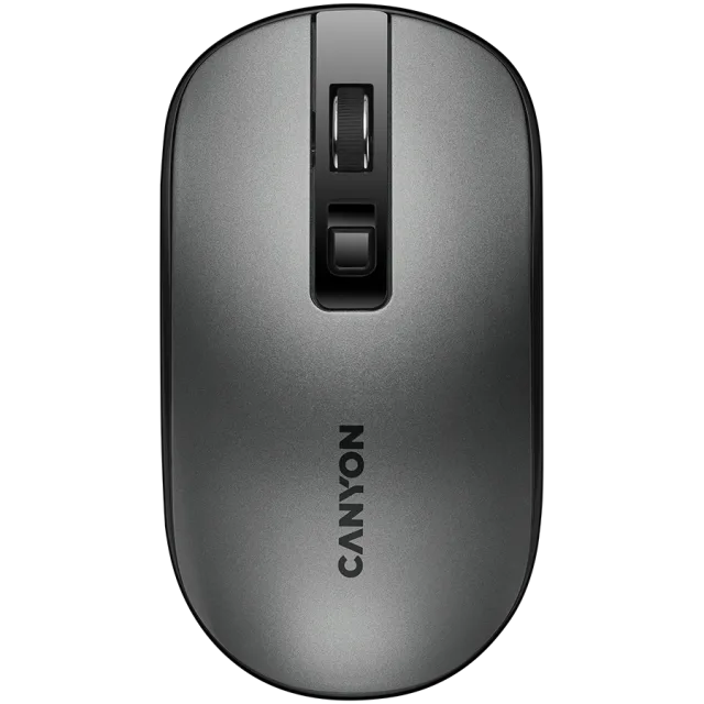 CANYON MW-18, 2.4GHz Wireless Rechargeable Mouse with Pixart sensor, 4keys, Silent switch for right/left keys,DPI: 800/1200/1600, Max. usage 50 hours for one time full charged, 300mAh Li-poly battery,