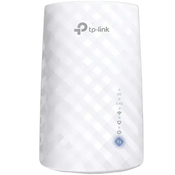 TP-Link RE190 AC750 Wi-Fi Range Extender, Wall Plugged, 433Mbps at 5GHz + 300Mbps at 2.4GHz, 802.11ac/a/b/g/n, WPS and Reset button, 3 internal antennas , intelligent Signal light, OneMesh