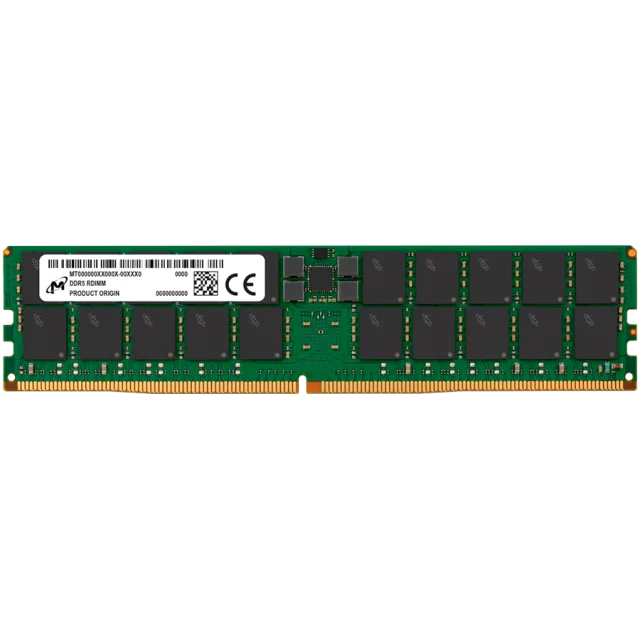 Micron DDR5 RDIMM 32GB 2Rx8 5600 CL46 (16Gbit) (Single Pack)