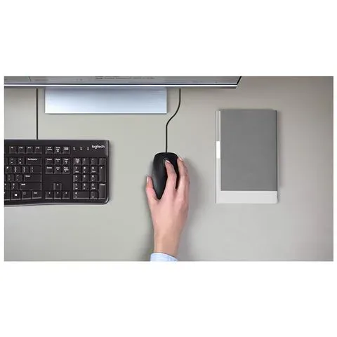 Miš LOG B110 Silent Black 910-005508