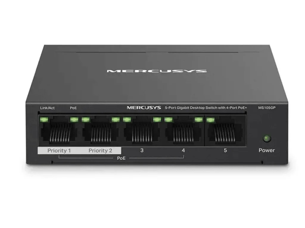 Mercusys MS105GP Switch,