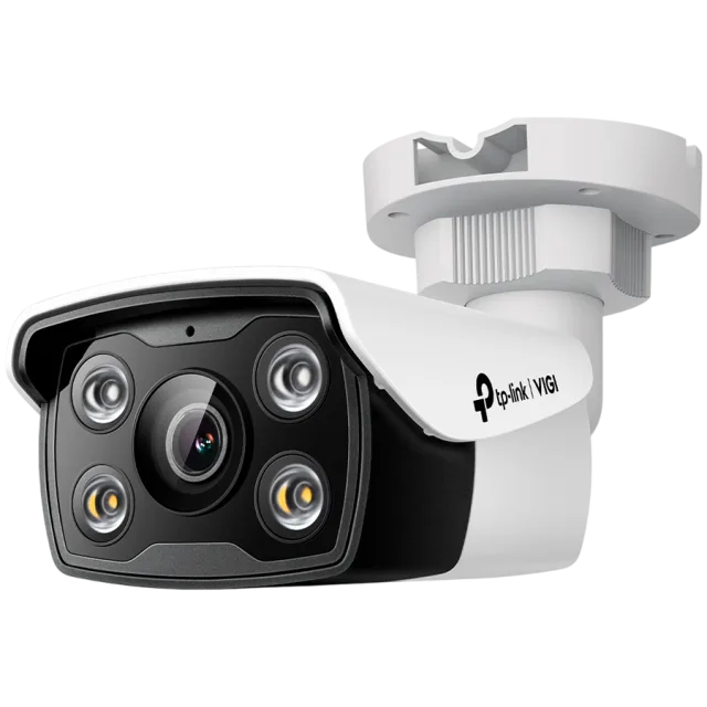 5MP Full-Color Bullet Network Camera 5MP, 4mm Fixed Lens, 1/2.7” Progressive Scan CMOS, H.265+/H.265/H.264+/H.264, IR/White LED, 25fps/30fps ( 2880x1620, 2048x1280, 1920x1080,1280x720), IP67,Web, PoE/