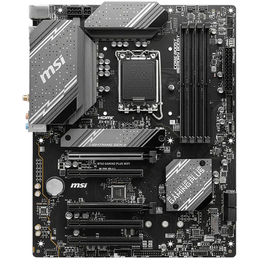 MSI MB B760 LGA 1700 4x DDR5 1x HDMI 1x DisplayPort 2x M.2 4xSATA ATX