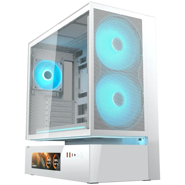 COUGAR CFV235 Mesh Vision PC Case, Mid Tower, White