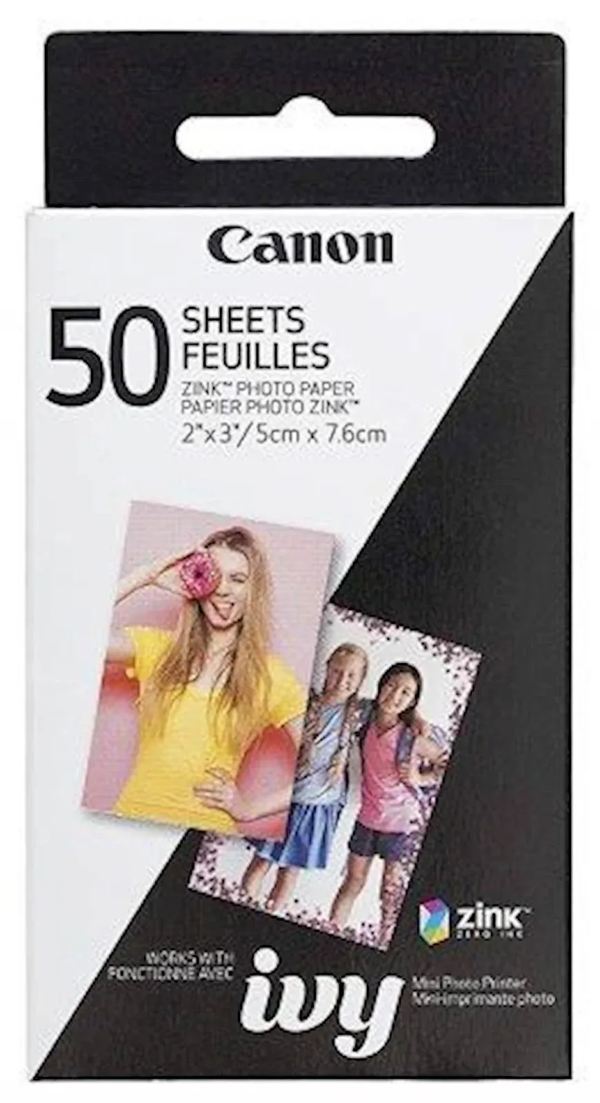 Papir CANON ZINK foto 50 pack za ZOEMINI