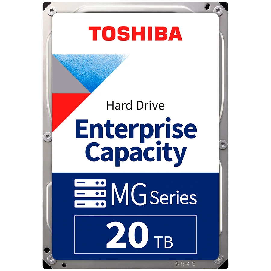 HDD Server TOSHIBA MG10 20TB MAMR 512e, 3.5'', 512MB, 7200RPM, SAS, SKU: HDEA00SGEA51F
