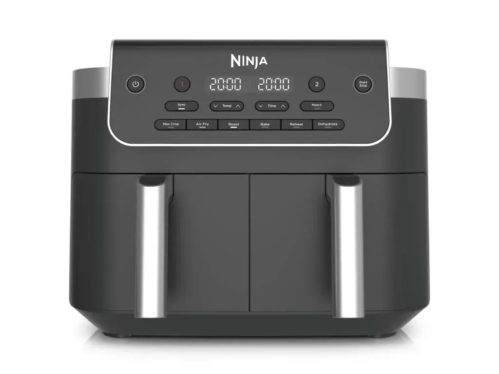 Ninja DUalZone 7,6l fritezaDO 75% manje masti,dvije ladice,6 programa