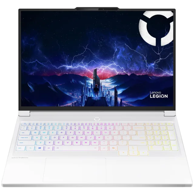 LENOVO LEGION 7 16IAX10, 16" OLED 240Hz 500nits, Intel Core Ultra 7 255HX, 32GB DDR5-5600(2x16), 1TB SSD, GeForce RTX 5060 8GB GDDR7, 2x USB 3.2, 2x USB-C, HDMI, 84Wh, Glacier White, Windows 11 Home,