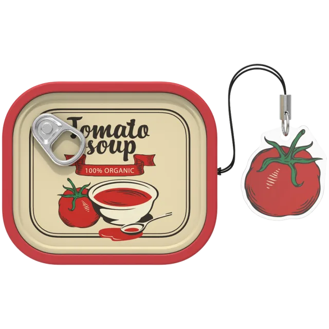Samsung Galaxy Buds4 / Buds4 Pro Food Can Case Red