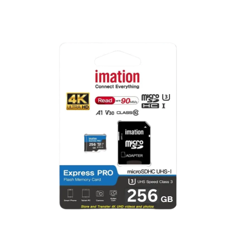 IMATION microSD 256GB UHS-I U3 V30 4K + adapter